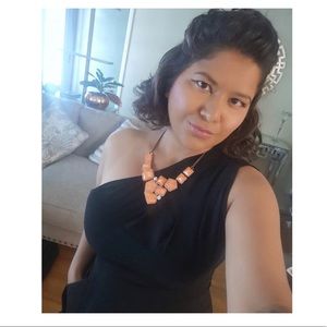 🌵Off One Shoulder Black Dress🌵